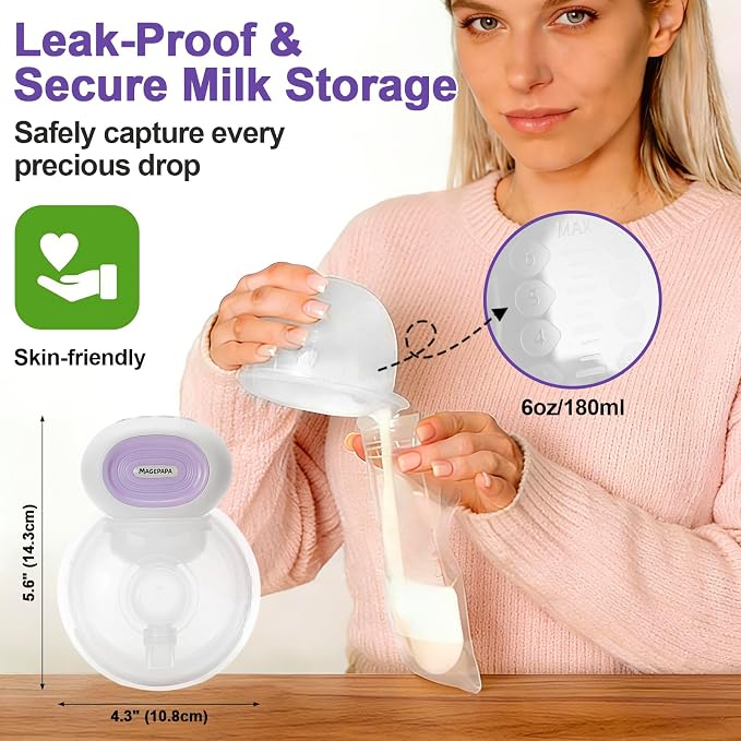 Extractor Eléctrico de Leche Portátil y Manos Libres miniatura 5