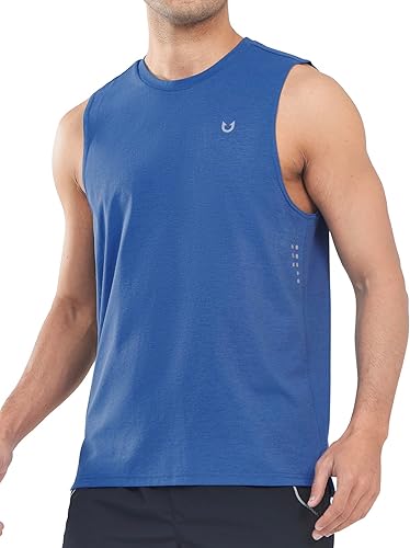 Miniatura 9 de NORTHYARD Camiseta sin mangas para hombre, para entrenamiento, correr, sin mangas, de secado rápido, camiseta muscular, chaleco deportivo