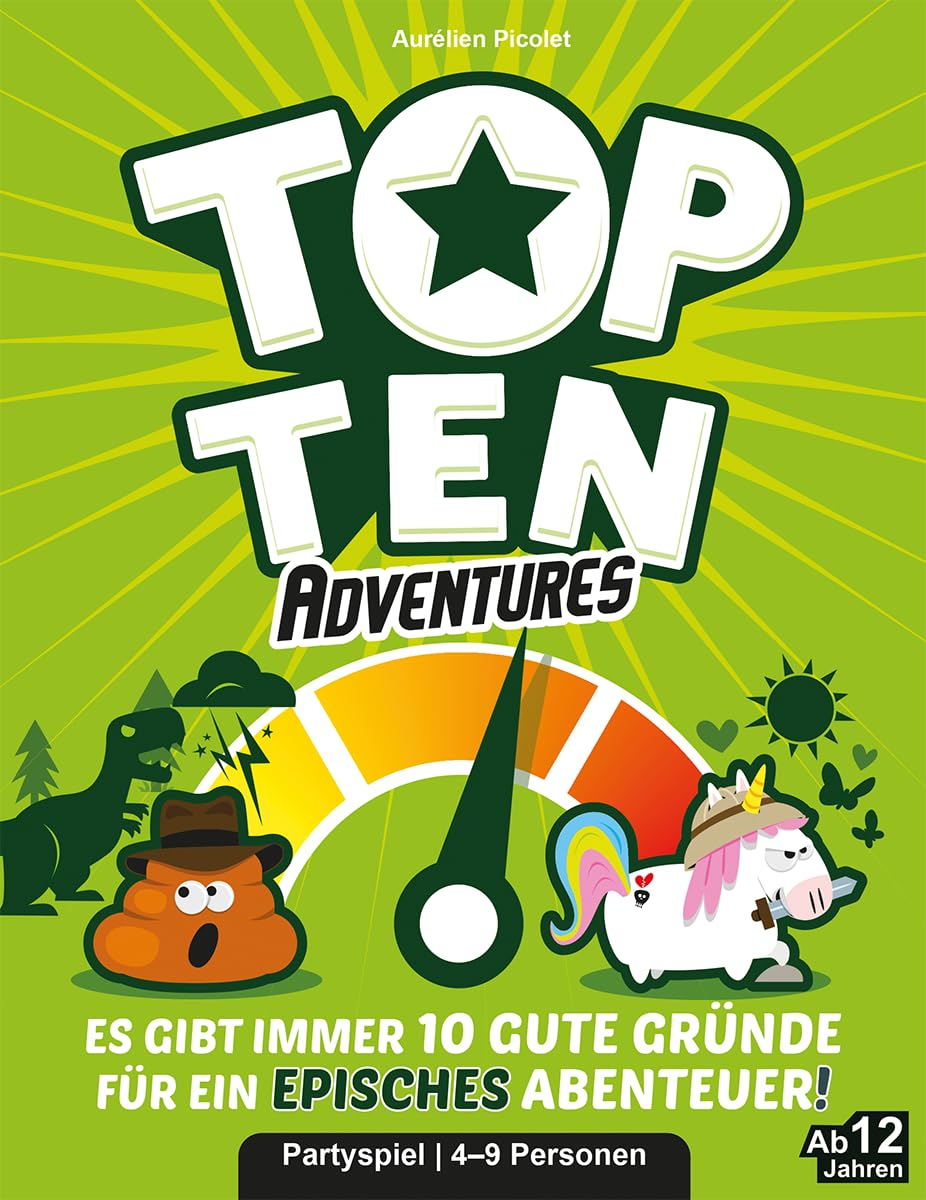 Cocktail Games | Top Ten 18+| Jeu de société | À partir de 14 ans | 4 à 9 joueurs | 30 minutes - Jeux - Jouets Cocktail Games | Top Ten 18+| Jeu de société | À partir de 14 ans | 4 à 9 joueurs | 30 minutes - Jeux - Jouets
