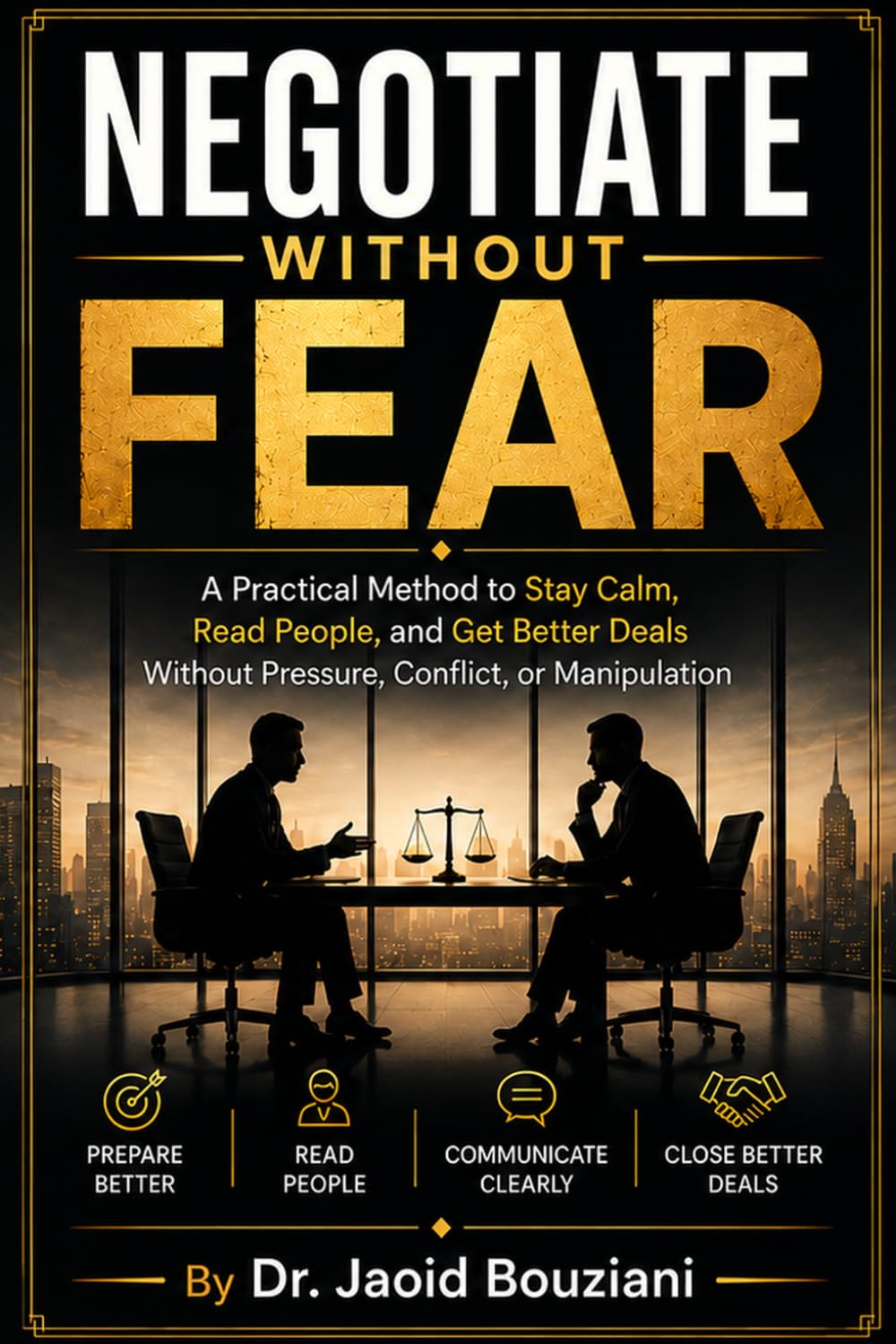 Negotiate Without Fear: A Practical Method to Stay Calm, Read People, and Get Better Deals Without Pressure, Conflict, or Manipulation