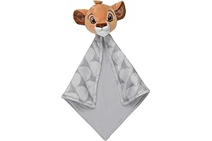 Lambs & Ivy Disney's Lion King Lovey Gray Plush Security Blanket