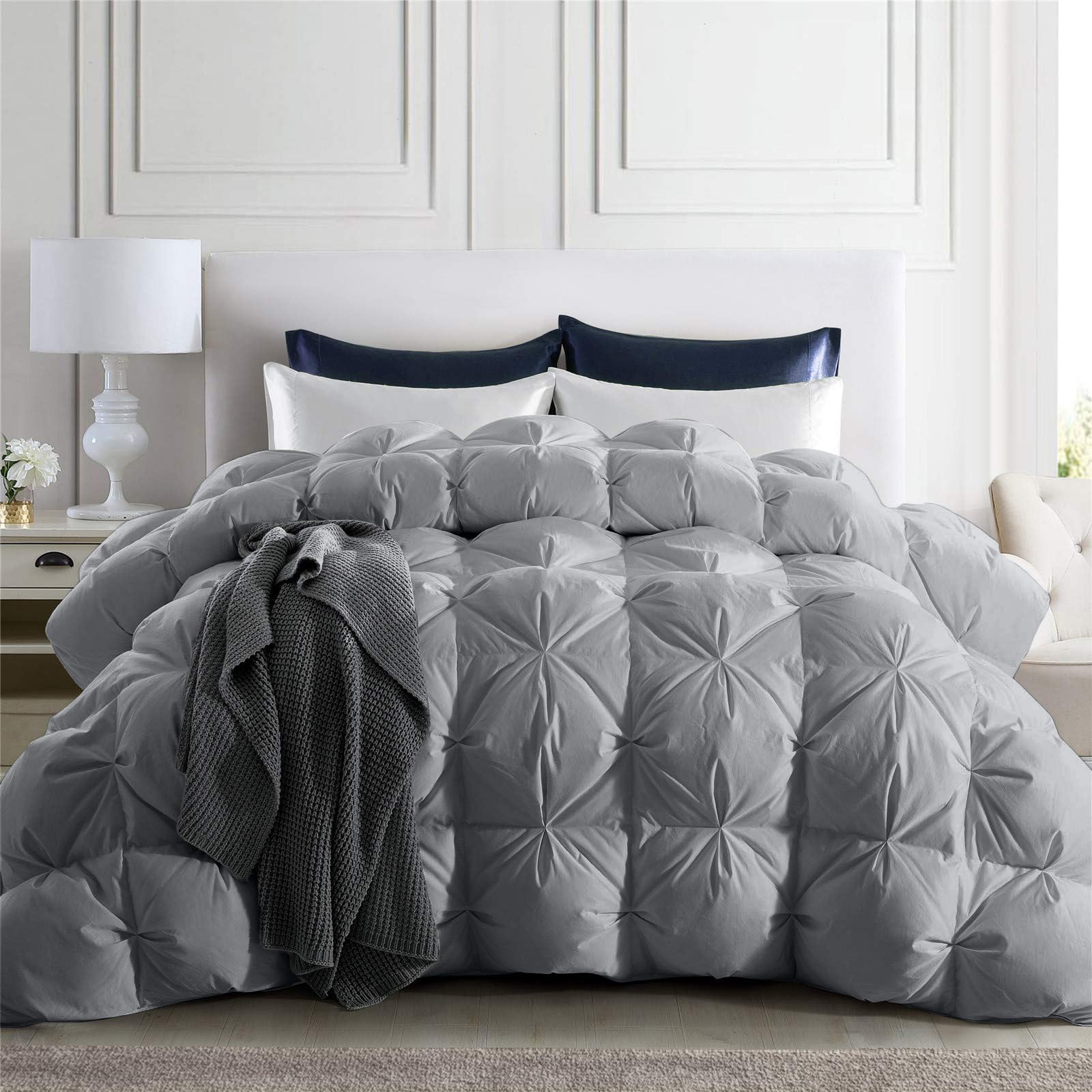 puredown Grey Goose Down Comforter