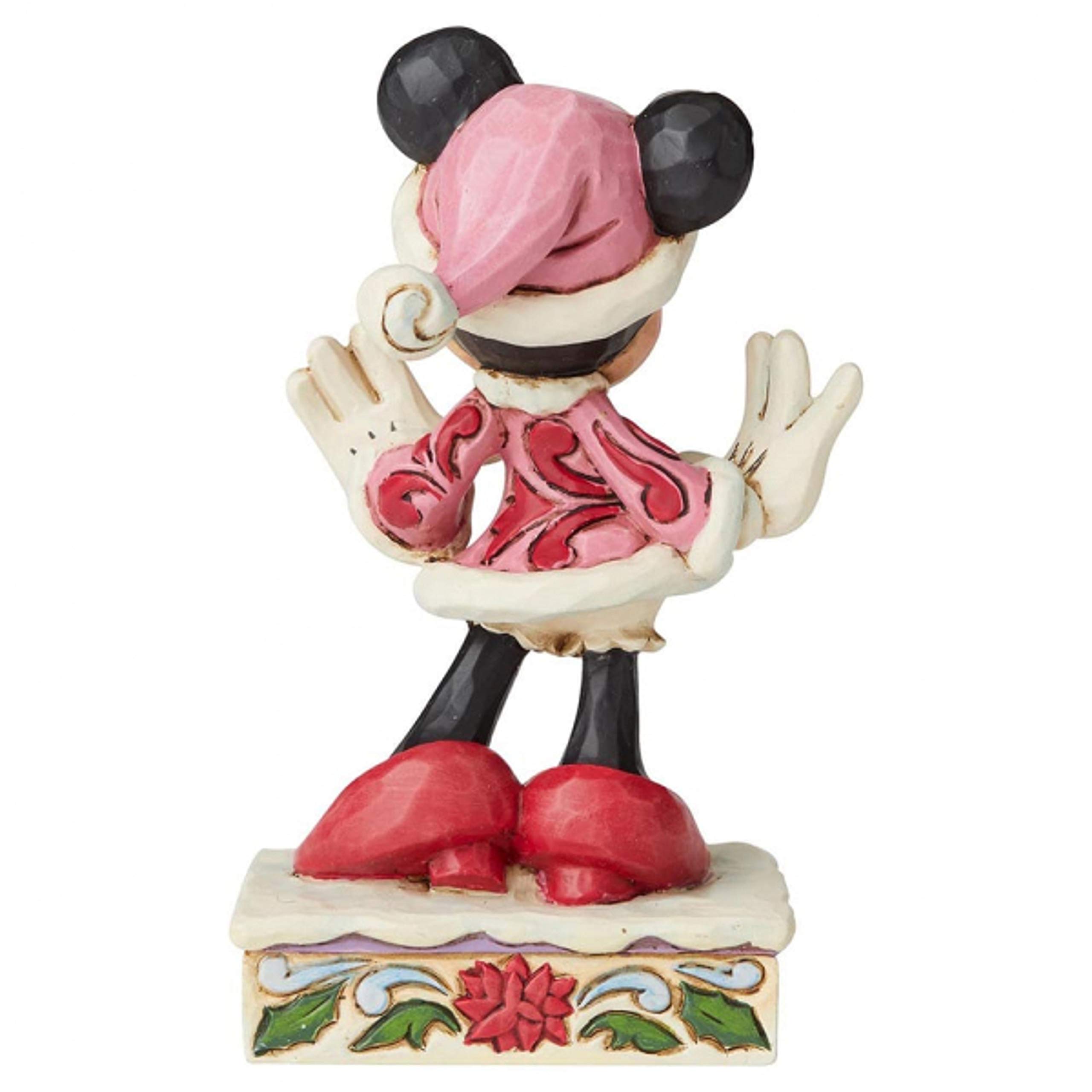 Amazon.com: Enesco Disney Traditions Minnie Christmas Personality