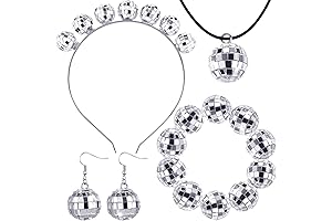 Disco Ball Accessories 70s Disco Costume for Women