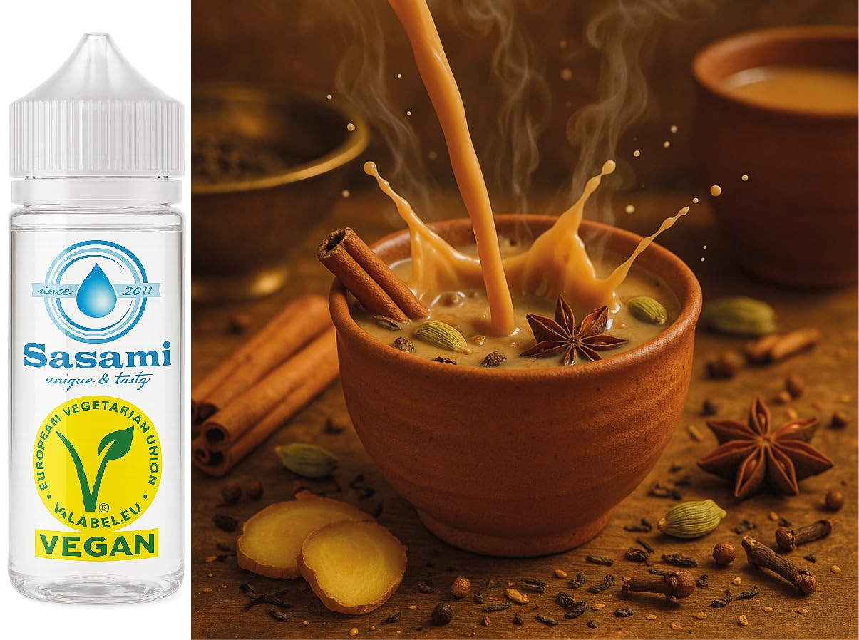 Masala chai tea aroma concentrato - vegano - Sasami - 100ml
