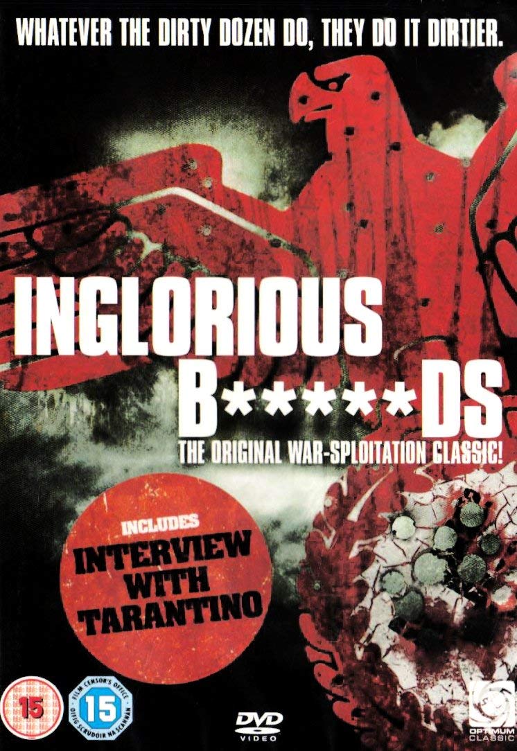 Inglorious Bastards DVD con carátula alternativa para coleccionistas de cine bélico