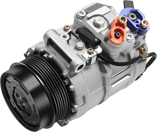 Miniatura 120 de ECCPP Compresor de CA 2001-2006 apto para Hyundai Santa Fe 2.7L Compresor de CA de enfriamiento rápido con embrague