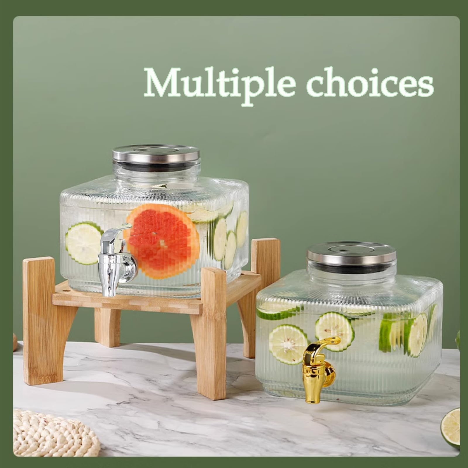 Dispensador de bebidas de acero inoxidable con soporte, dispensador de furia de fiesta con espiga, jarra de agua fría para eventos, elegantes dispensadores de bebidas para reuniones