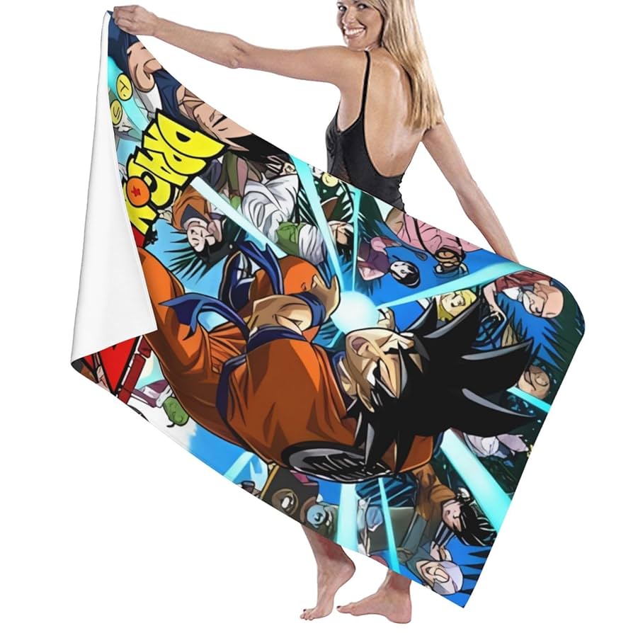 ドラゴンボール　レトロなバスタオル Amazon｜ドラゴンボールマイクロファイバー吸水バスタオル(横型