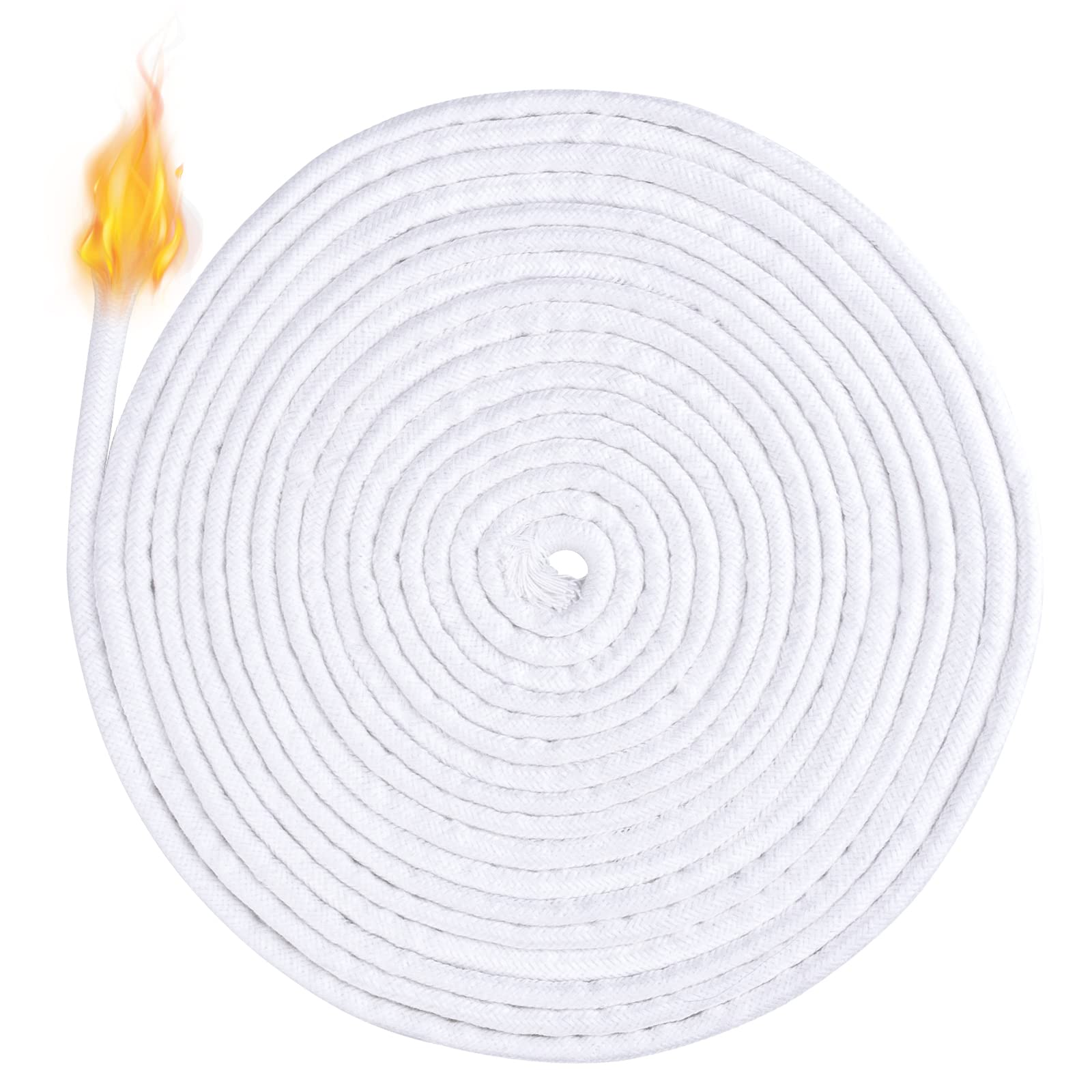 Mèche Bougie, 61 M De Mèche Bougie Mèche Plat Mèche Ronde Mèche Lampe à