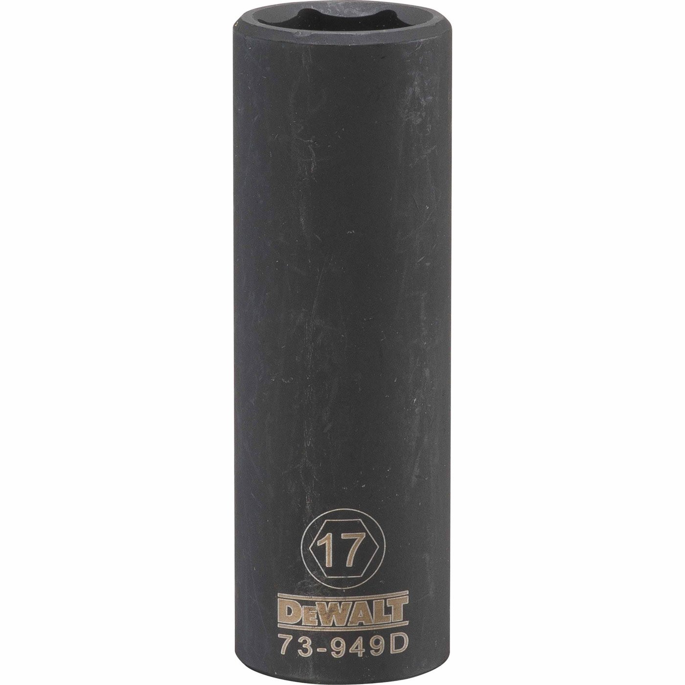 DEWALT DWMT73949OSP 6 Point 1/2'' Drive Deep Impact Socket 17MM