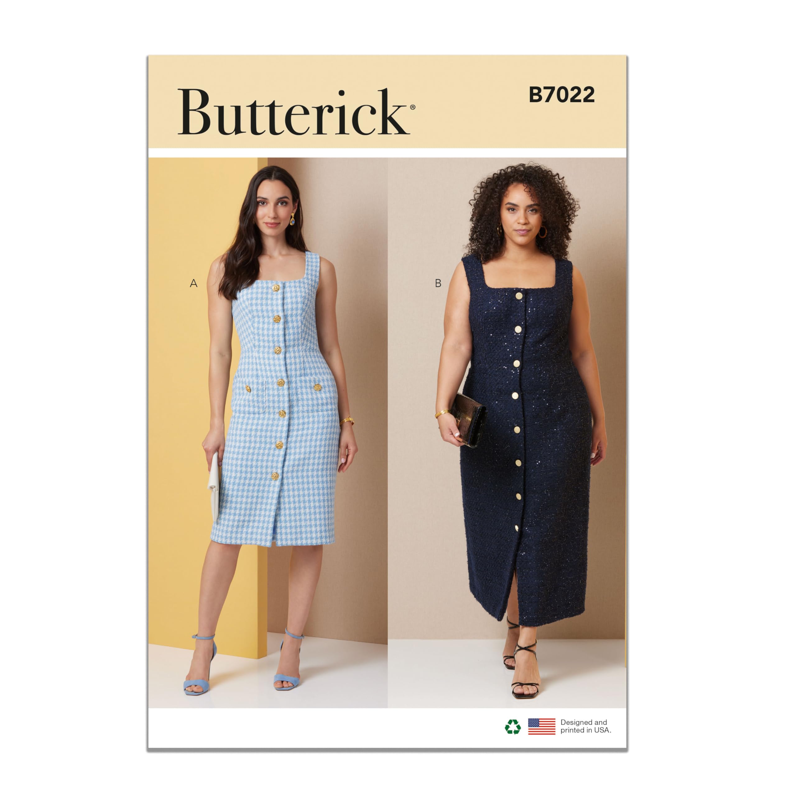 Butterick Sewing Pattern 7022
