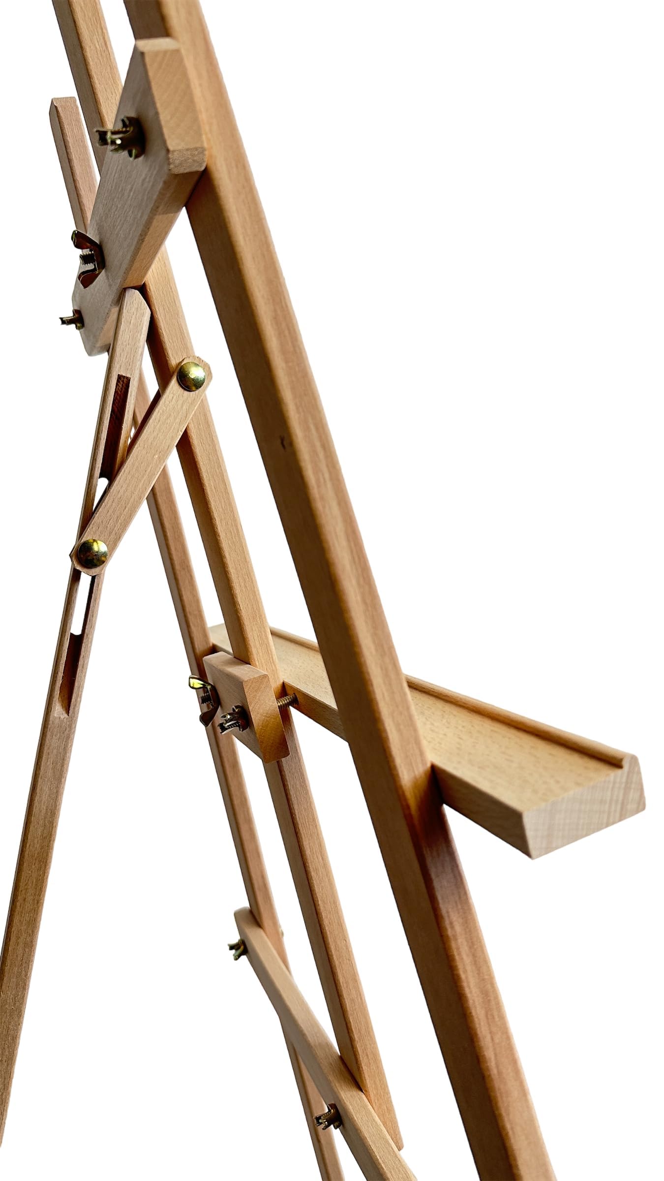 XXL Staffelei Groß 170 cm Buchenholz verstellbar für Leinwand bis 100 cm Atelier-Staffelei