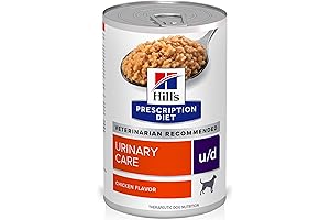 u/d Urinary Care Chicken Flavor Wet Dog Food, Veterinary Diet, 13 oz. Cans, 12-Pack