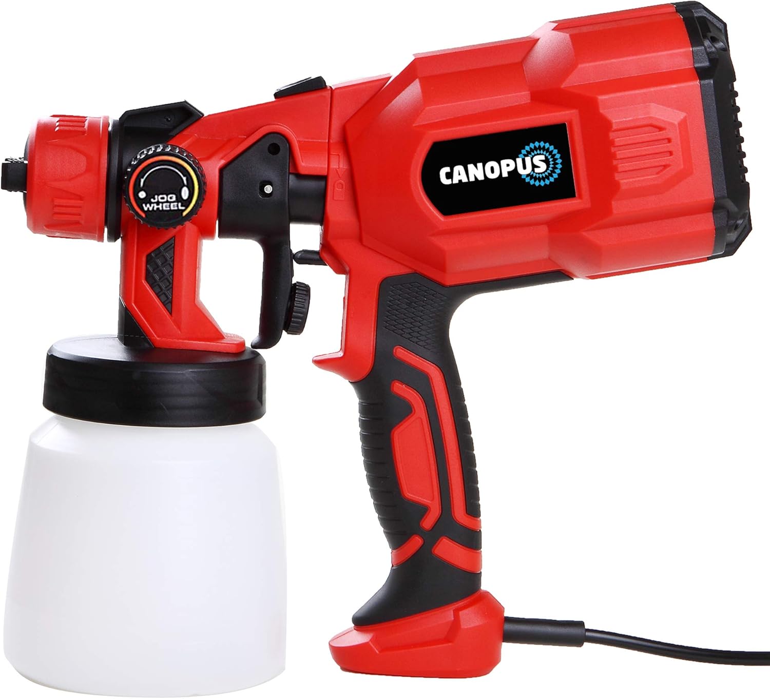 CANOPUS Airless Paint Sprayer, Paint Spray Gun, Portable, 550W Electric, HVLP Type Wide Adjustable, Anti-Corrosion Sprayer, For Painting Cars, Automotive, Walls, Furniture, DIY Projects
