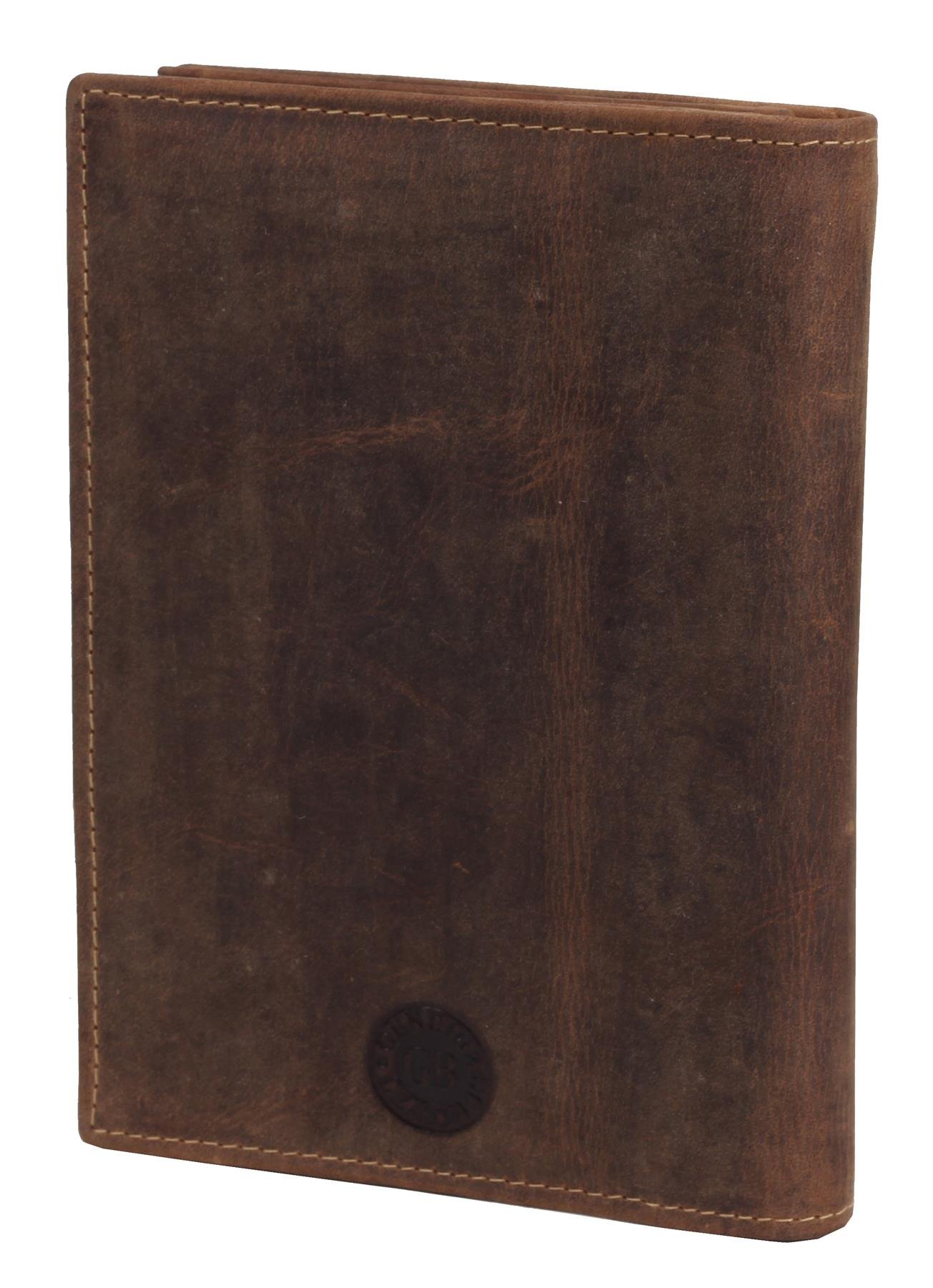 Greenburry Vintage Forest WMH01 Ausweisetui Waidmannsheil braun