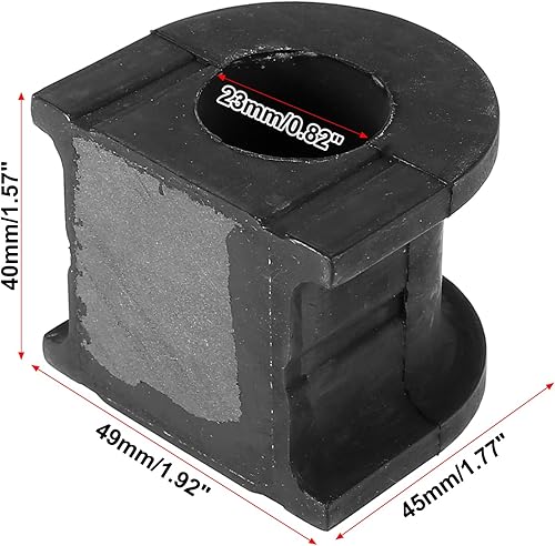 Miniatura 2 de X AUTOHAUX 48815-60100 Buje de barra estabilizadora delantera para Toyota Prado J90 J95 J100