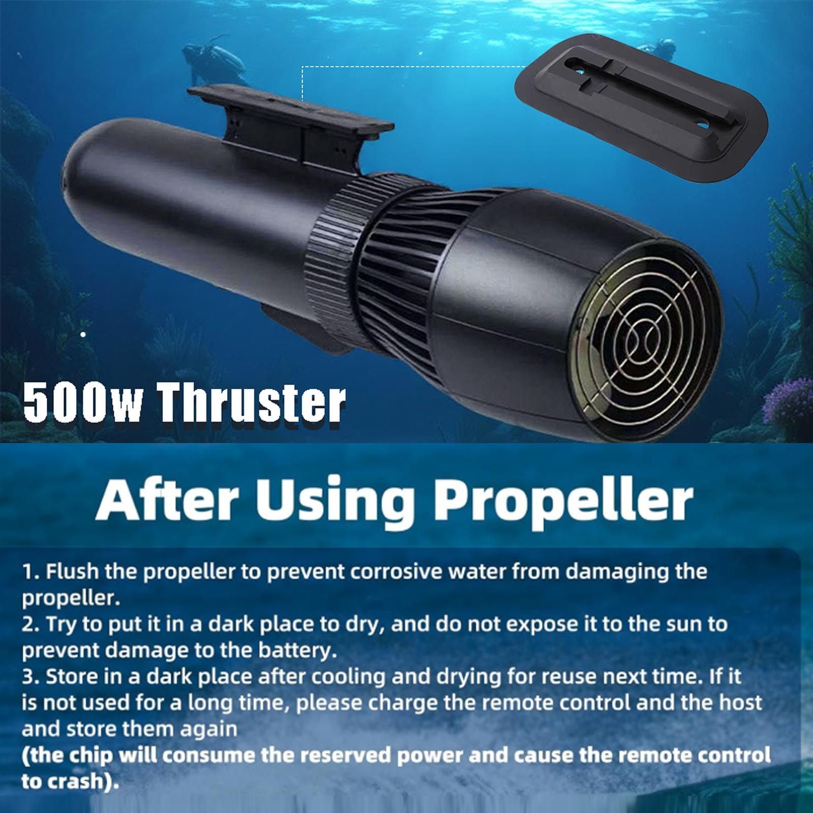 Flotador Inflable motorizado for Piscina, Moto acuática, Barco eléctrico Plegable con Scooter Submarino Desmontable de 500 W, Barco de PVC de Doble Aleta