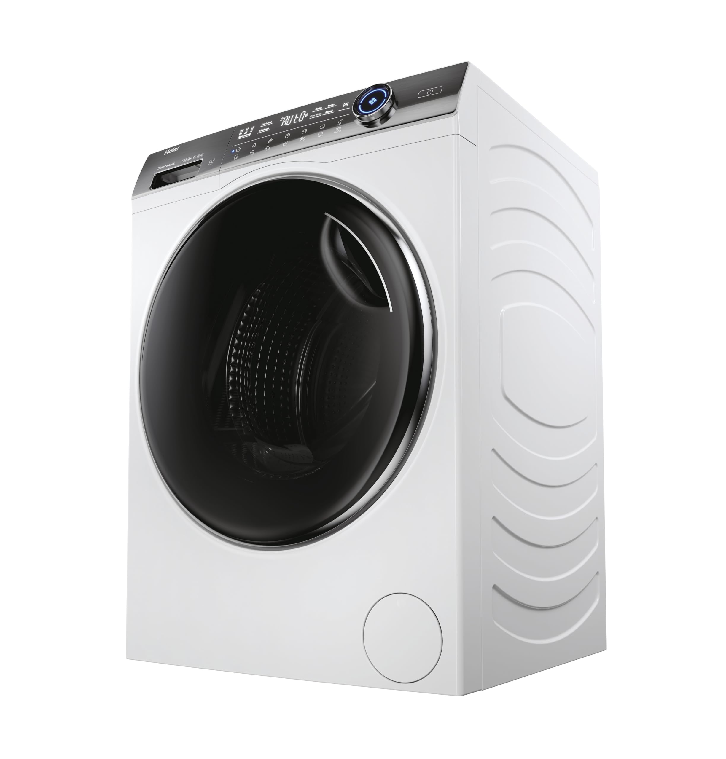 Haier I-Pro Serie 7 Plus Lavasciuga 10+6 Kg, 1400 RPM, Motore Direct Motion, Wi-Fi + Bluetooth, Vapore, Classe A/D, 85x59,5x61,7 cm AxLxP, HWD100-B14979U1