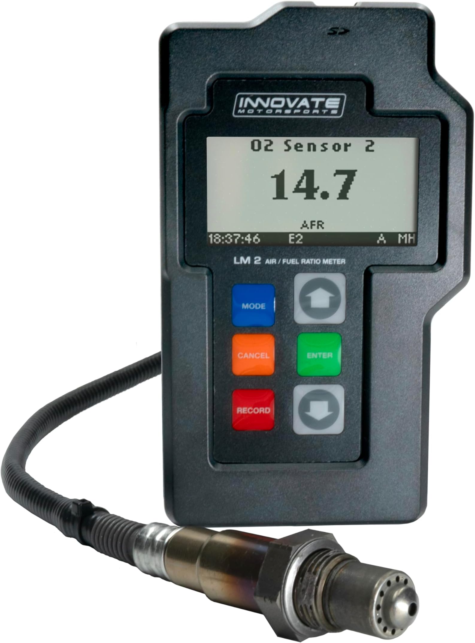 3806 LM-2 Digital Air/Fuel Ratio Wideband Meter (1 O2 Sensor) and OBD-II Scan Tool