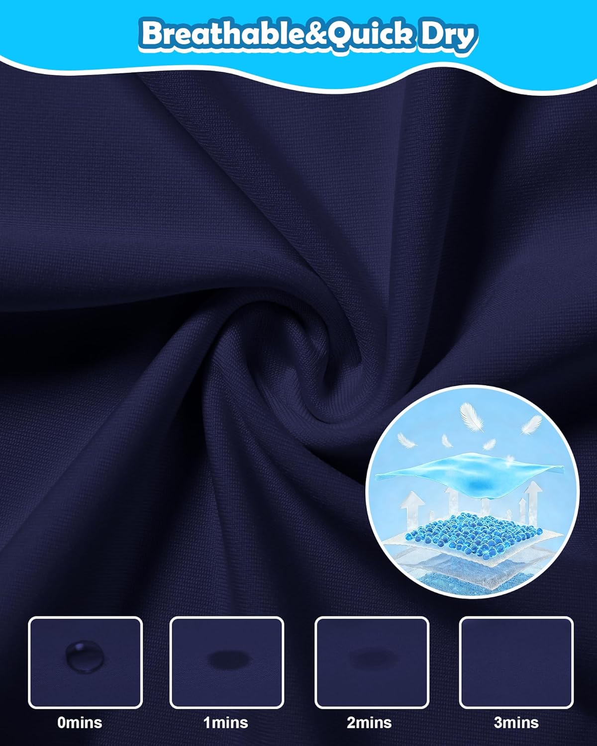 Runhit Boys & Toddler UPF 50+ Rash Guard Hoodie Kids UV Sun Protection Long Sleeve Shirt for Fishing Outdoor Beach Camping - Image 5