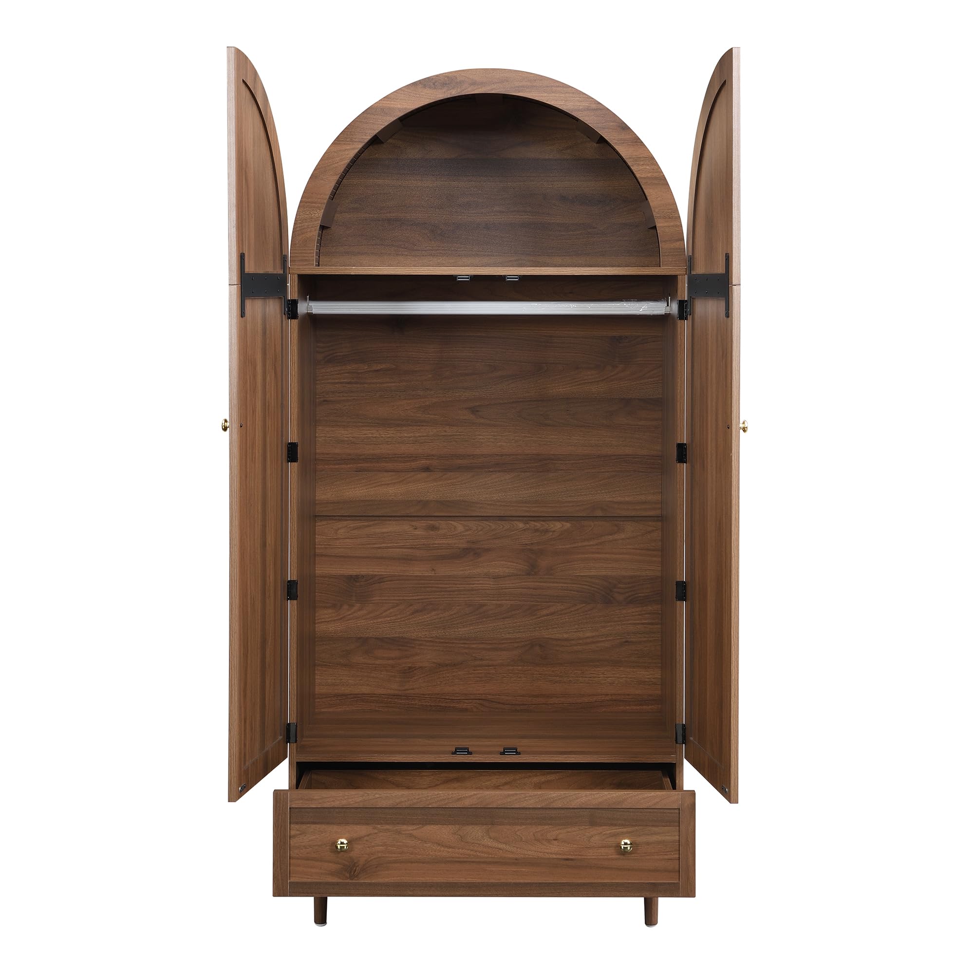 Wiuzo Armadio con cassetti, 79 x 50 x 175 cm (lunghezza x larghezza x altezza), porte in legno con rivestimento in lino, ampio spazio di archiviazione, armadio per camera da letto, soluzione di