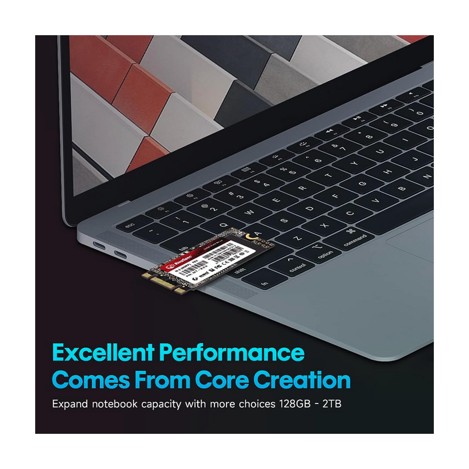 SSD KingSpec NT-2TB M.2 SATA NGFF 2242 2 TB