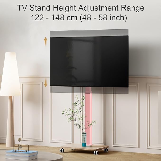 Soporte para TV rodante para TV de 32 a 85 pulgadas, negro miniatura 5