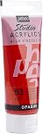 Pébéo - Acrylique Fine Studio Acrylics - Cadmium foncé Rouge Hue - Cadmium foncé Rouge Hue 100 ml