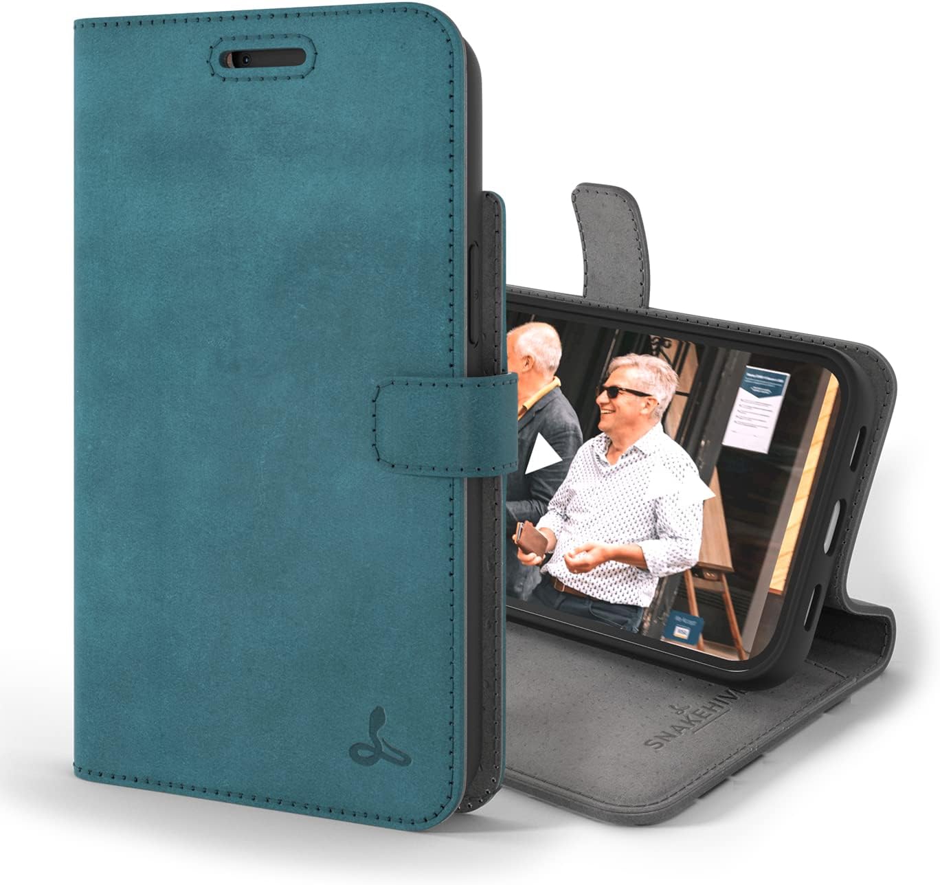 Snakehive Leather Wallet for iPhone 13 Pro