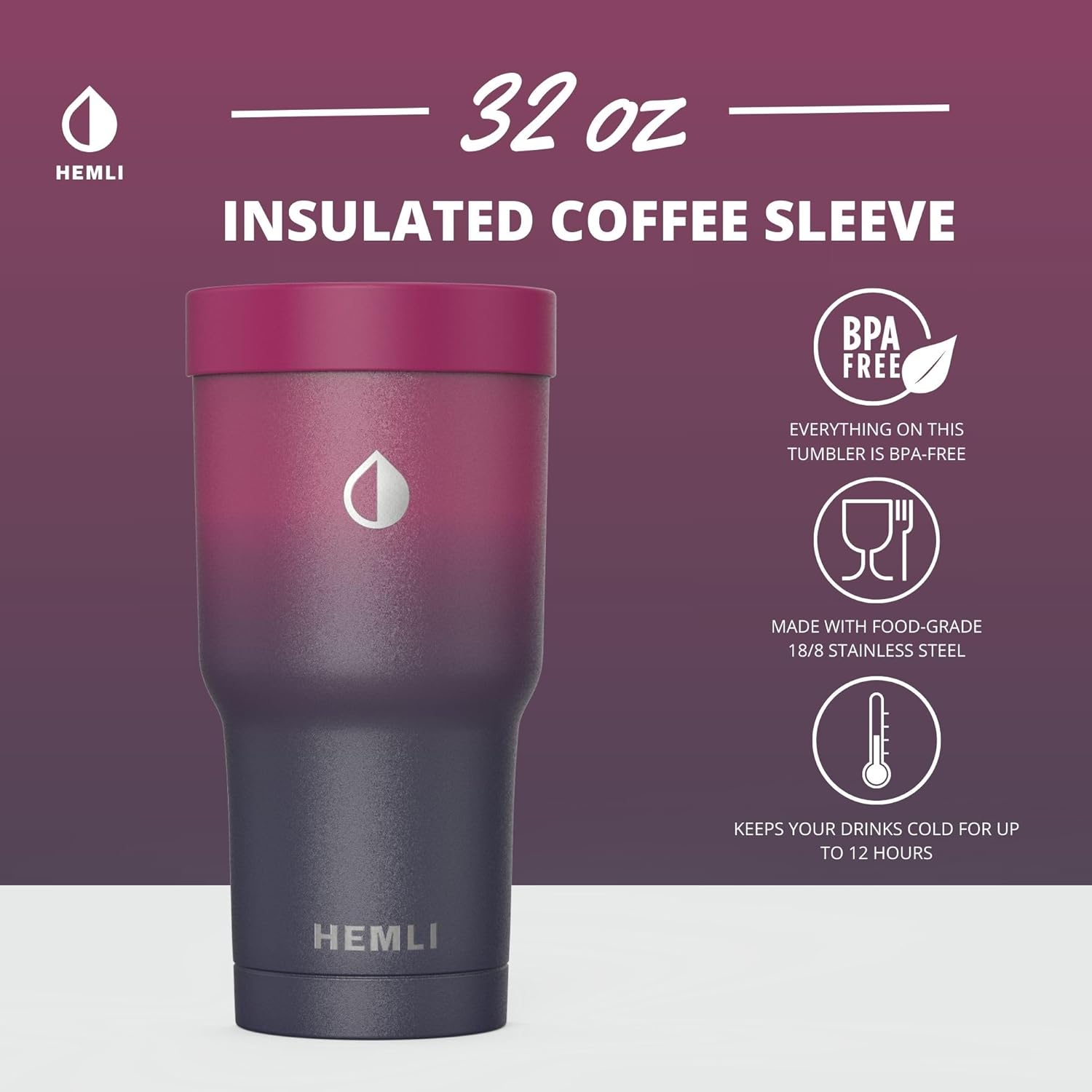 Universal Ice Coffee Sleeve Insulator - Insulated Iced Coffee Holder To Go, Insulated Cup Holder for Starbucks Dunkin Donuts McDonalds, Reusable Coffee Sleeve - Image 9