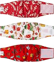 Vista 32 de CuteBone - Pañal para perro macho, talla mediana, DM11M