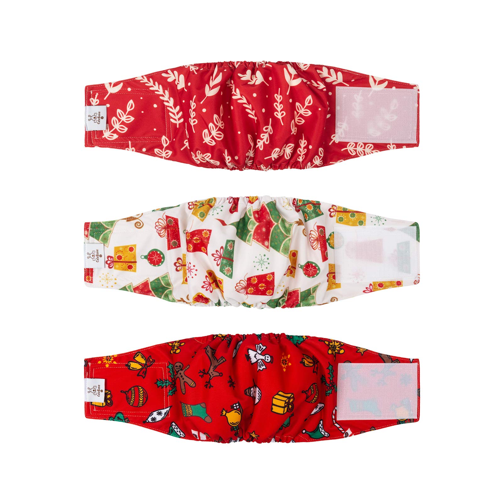 CuteBone Christmas Doggie Diaper Male xs DM17XS — image 1