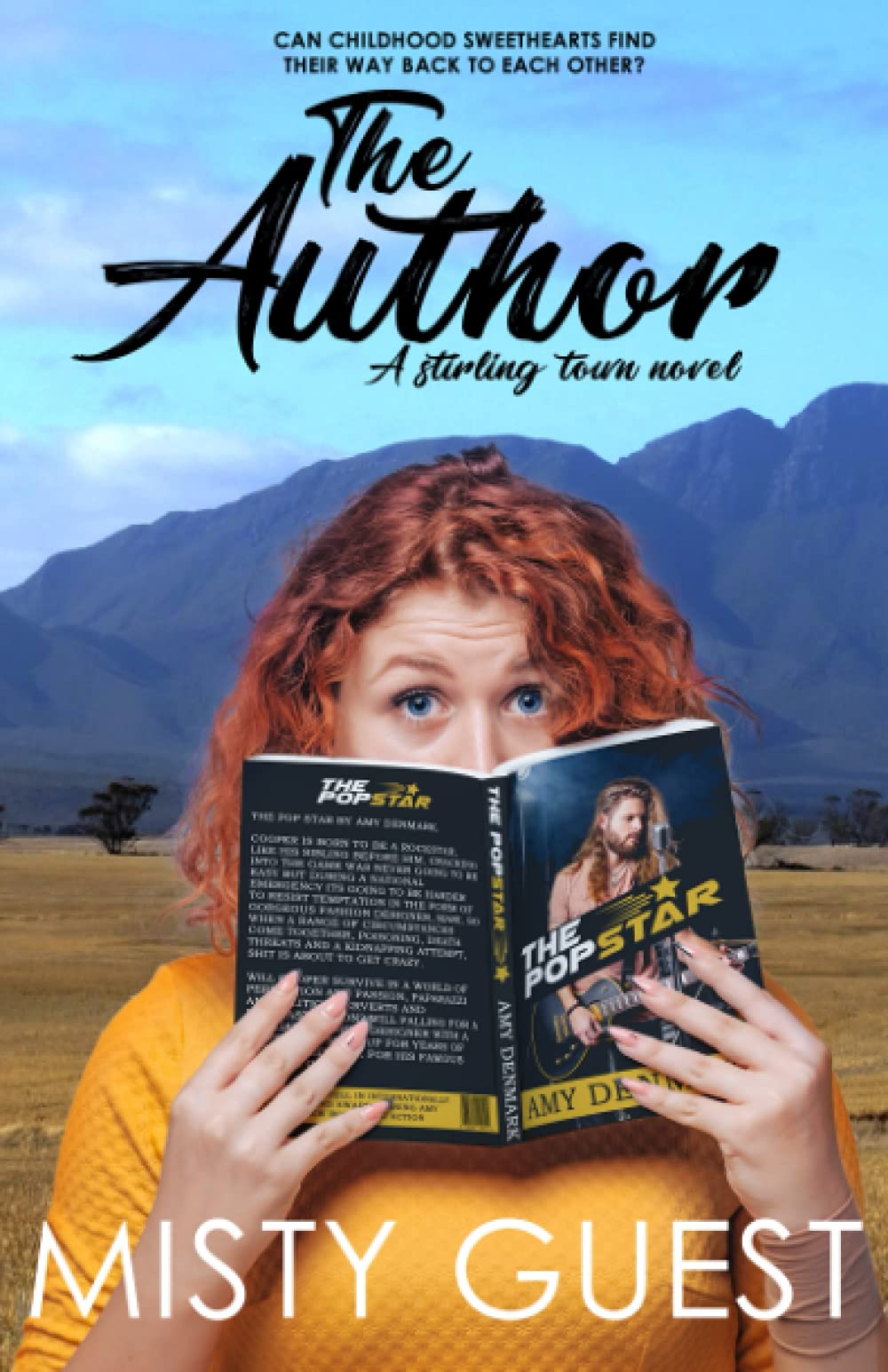 The Author: A Slow Burn Steamy Small Town Romance (Stirling Town)
