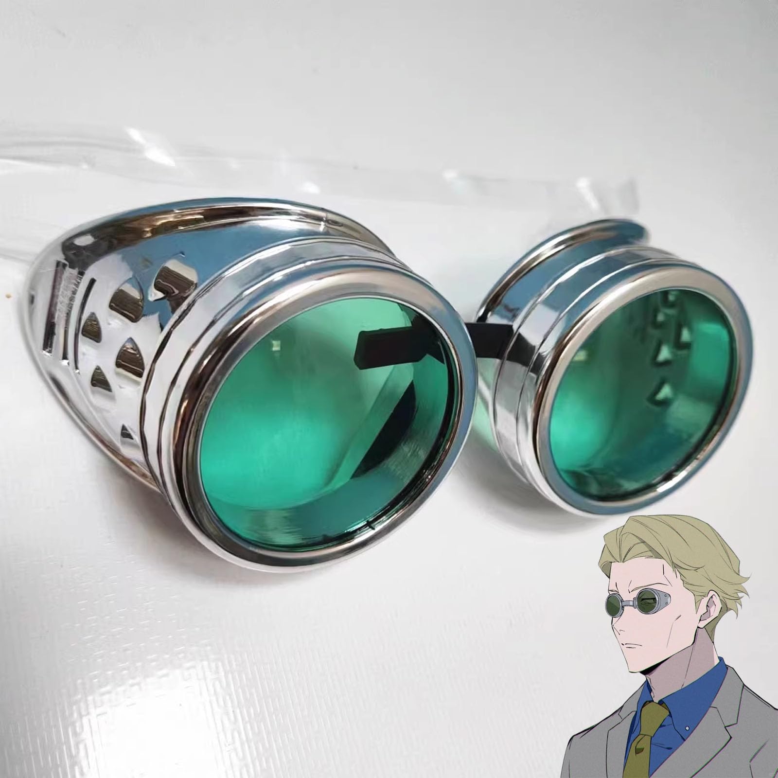 メッシュ透明コスプレ小物 Amazon.co.jp: [Acosdary] 呪術廻戦 渋谷事変 七海建人 めがね