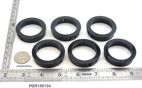 Amazon プラスチック製ハトメ12個 1 3 4インチの開口部に適合 ブラックナイロン 1 3 8インチ Idパネル用 建築金具