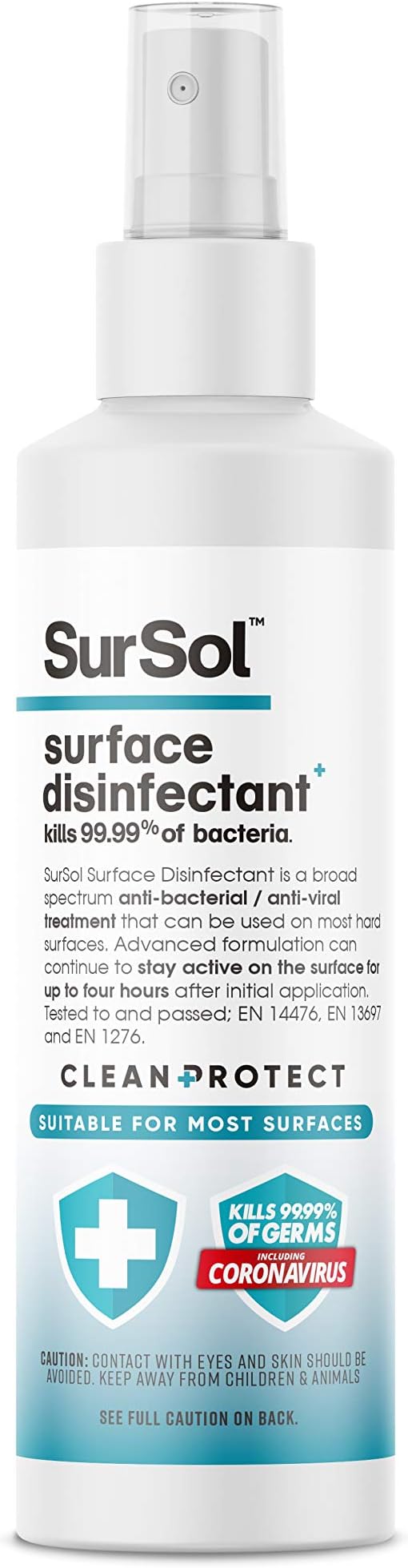SurSolSurSol Surface Disinfectant, 250ml, Clear
