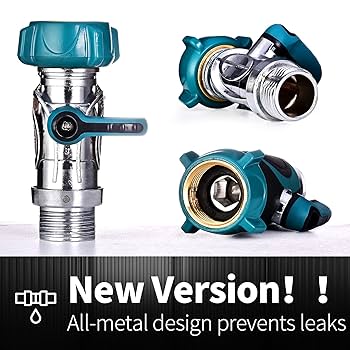 Amazon.com : Garden Hose Shut Off Valve，uvce Flow Control