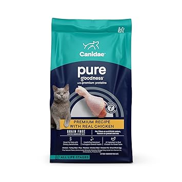 CANIDAE Grain Free Pure Elements Cat Dry Formula with Fresh Chicken, 10 lbs