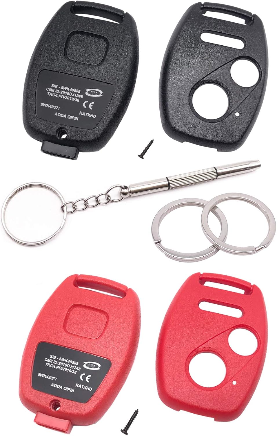 Cutting Not Required Replacement Key Fob Keyless Entry