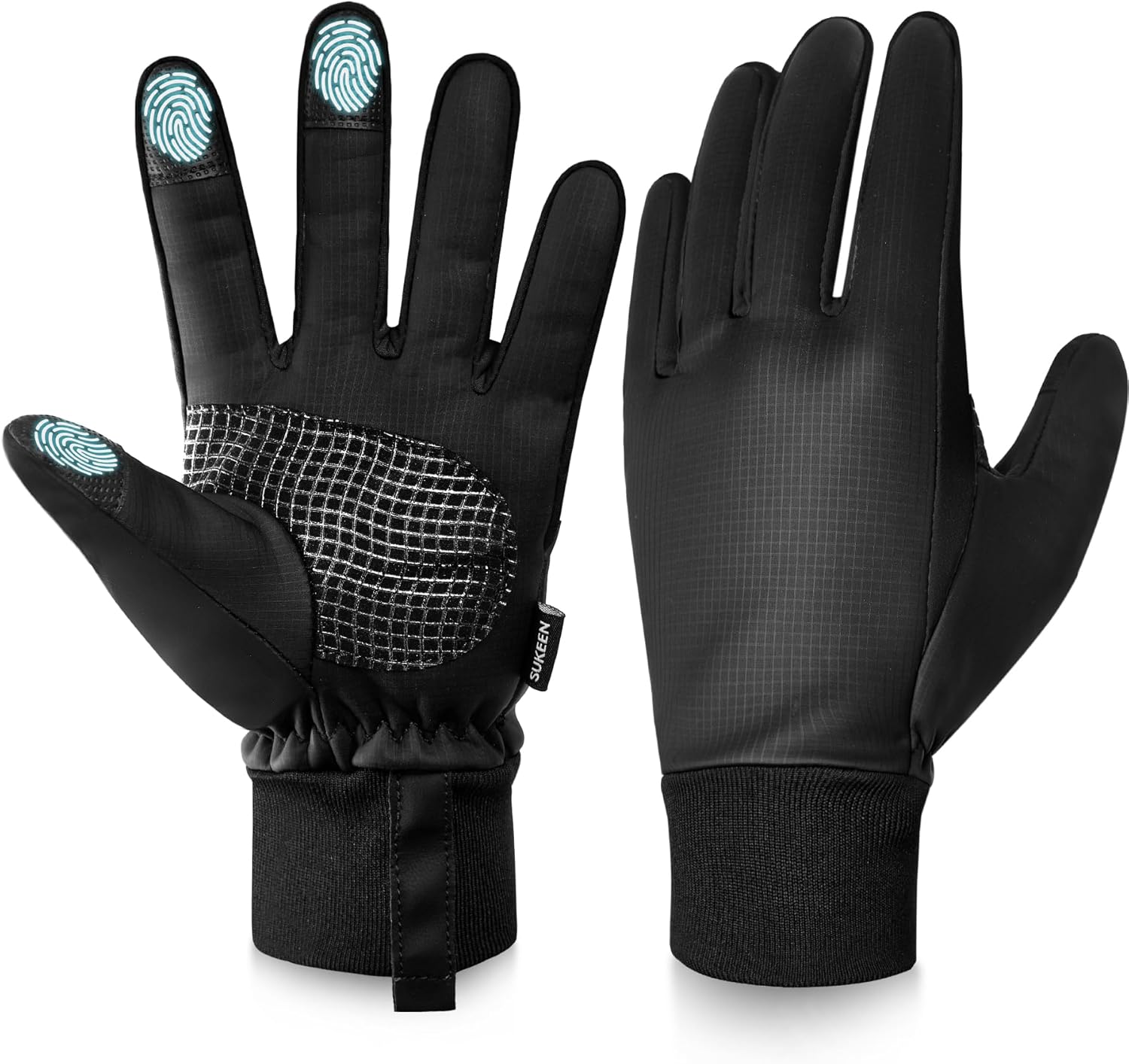 Biking Gloves For Men Sukeen Winter Gloves - Windproof Touchscreen Gloves For Running/Cycling (Men & Women) Cycling Gloves For Men