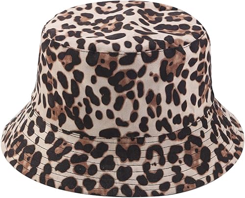 Miniatura 1 de Joylife Sombrero de pescador con estampado de animales, sombreros de sol reversibles, plegable, gorra de pesca para mujeres y hombres