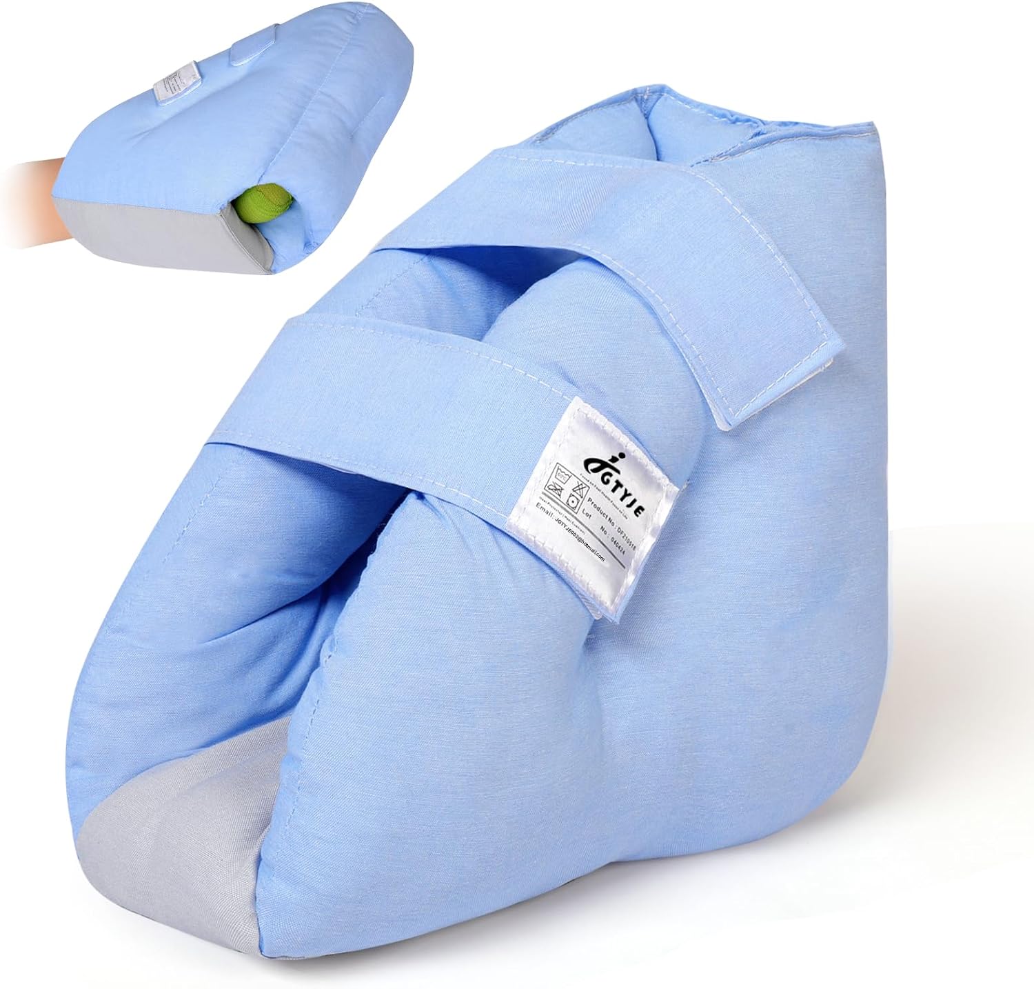 Adjustable Open Heel Pressure Protector for Bedridden Elderly, Post Surgery