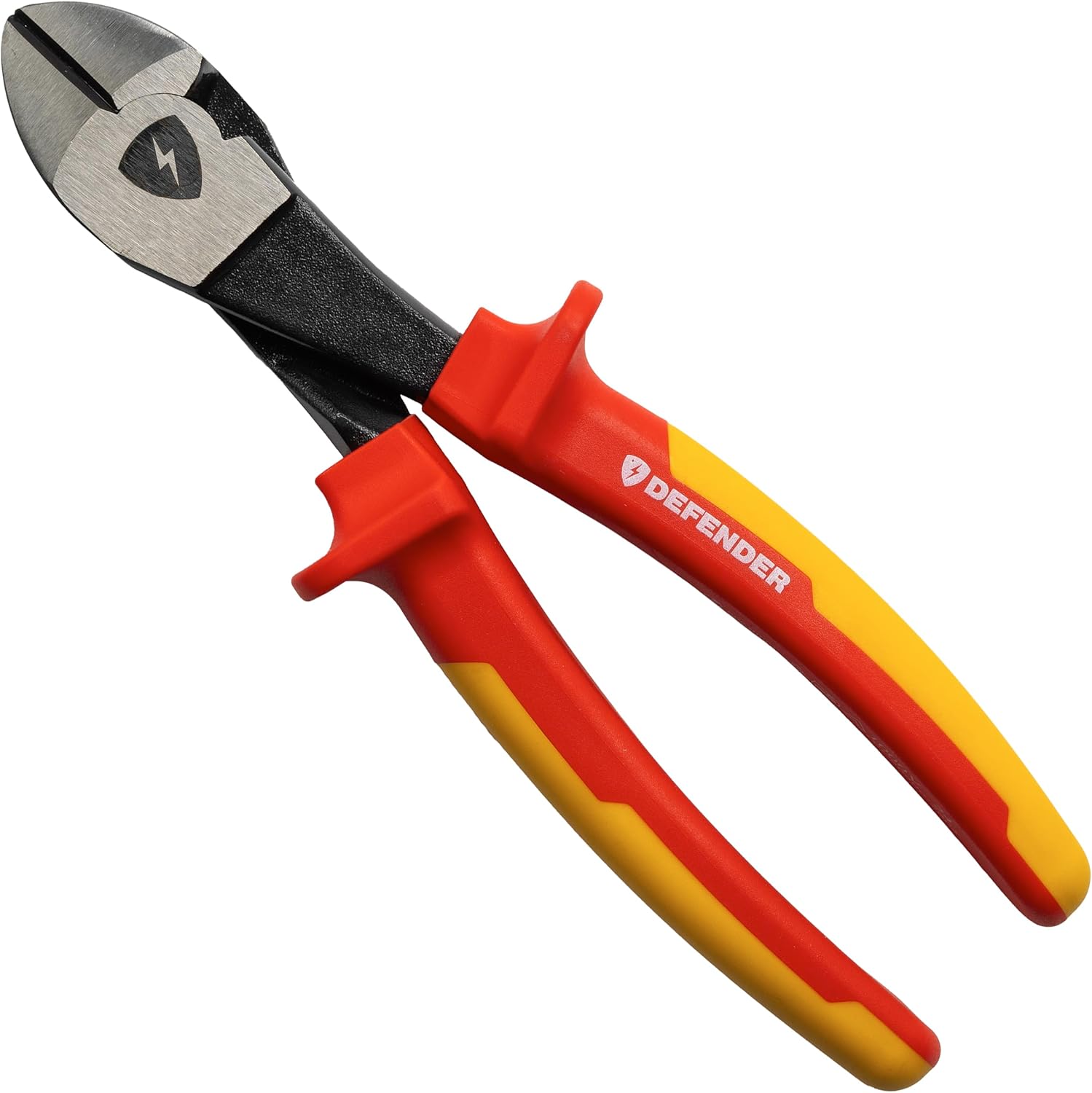 MEGAPRO® DEFENDER Pliers | 1000V VDE Certified | 8.5" Long | Insulated | Electricians Tools (Diagonal Cutters)