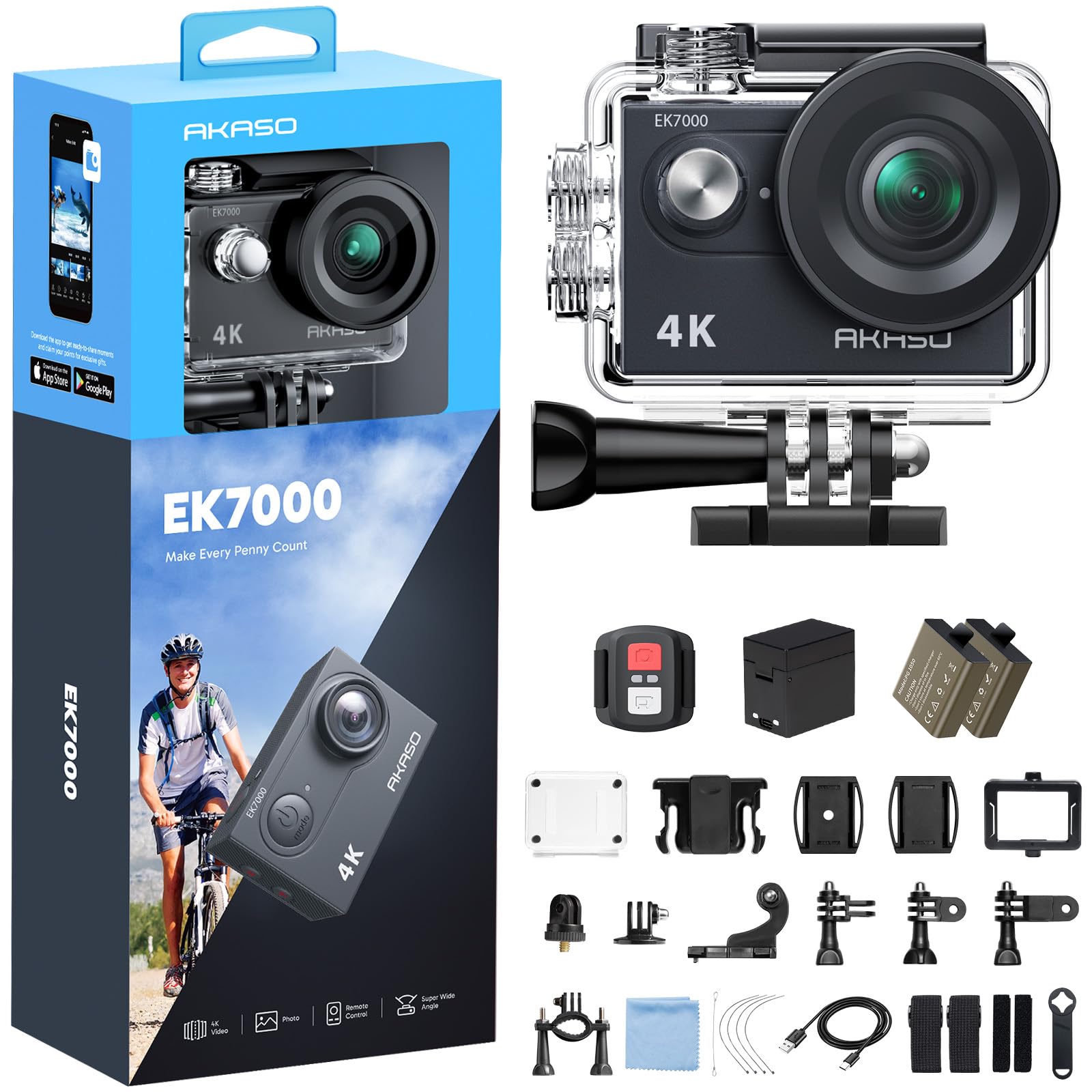 AKASO EK7000 4K Action Camera