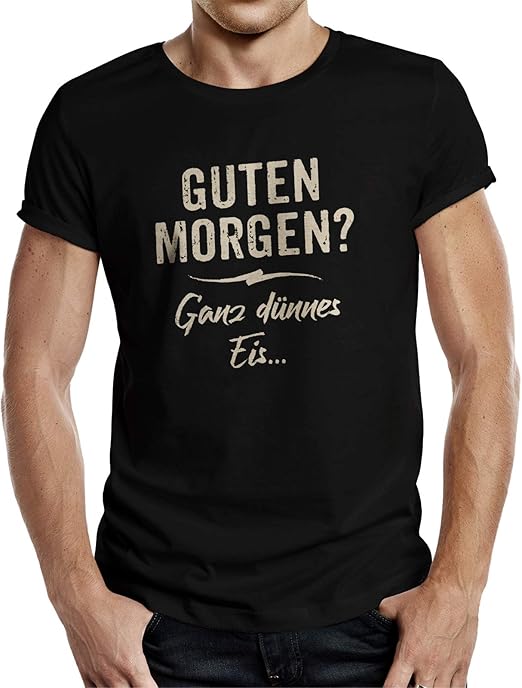 T-Shirt für Morgenmuffel - Guten Morgen? Ganz dünnes EIS : Amazon.de ... T-Shirt für Morgenmuffel - Guten Morgen? Ganz dünnes EIS : Amazon.de ...