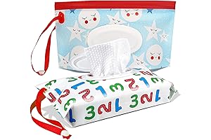 Portable Wet Wipe Pouch for Travel and Diaper Use