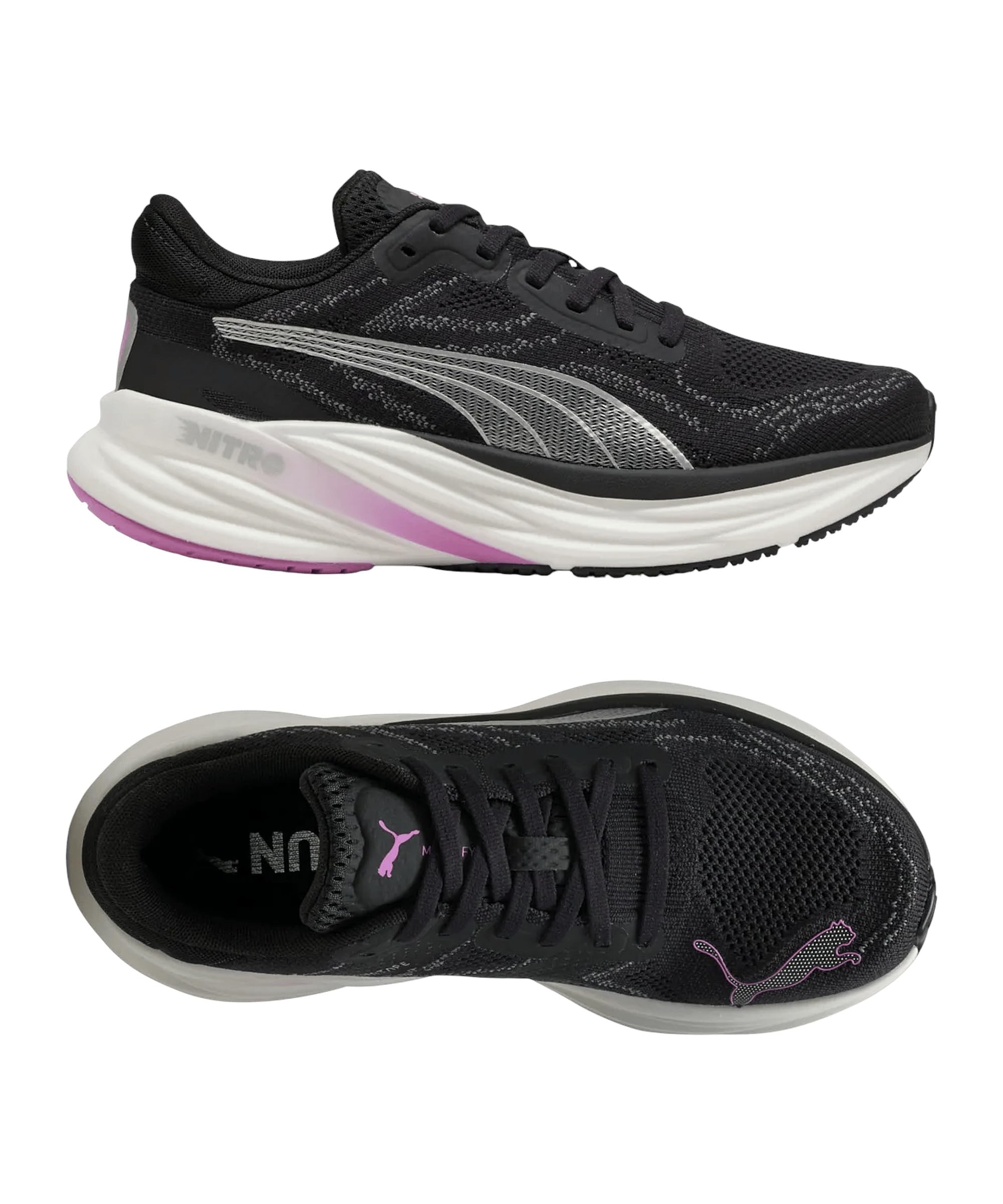 PUMA Donna Magnify Nitro 2 Scarpe da Corsa Bianco Donna