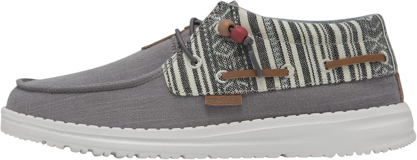 HEYDUDE Women's Ellie | Women’s Shoes | Women’s Lace Up Loafers | Comfortable & Light-Weight
