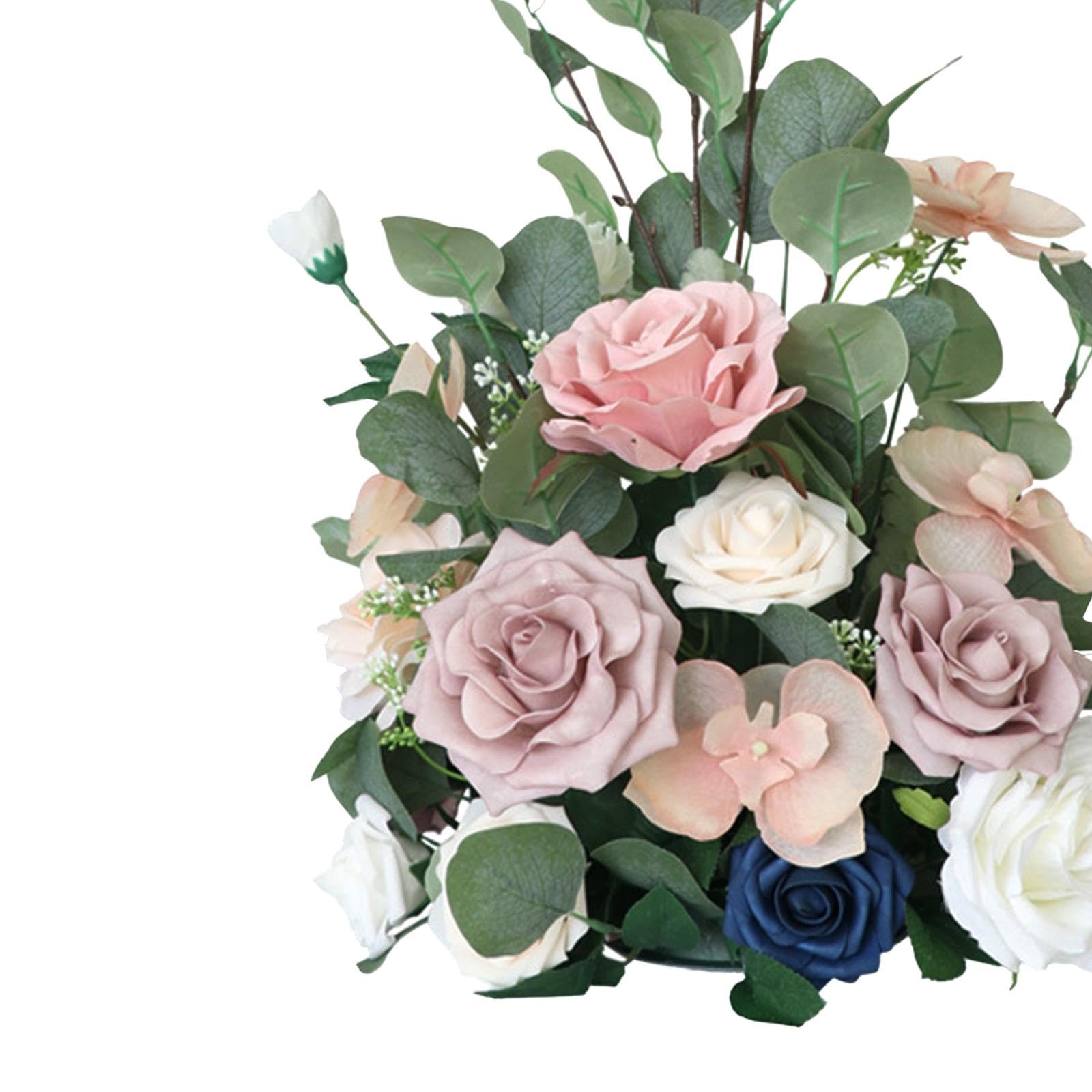 Decorazioni per Tavoli Artificiali, Vasi Decorativi, Centrotavola per Matrimoni, Centrotavola per Matrimoni, Giardino, Fiore rosa